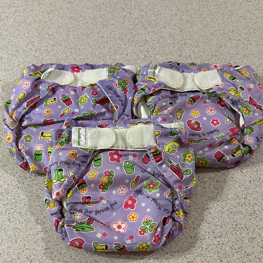 BUMKINS AIO Cloth Diapers Size Large
